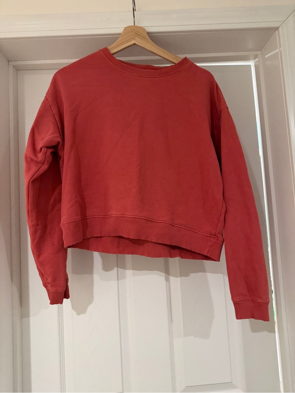American Eagle Burnt Orange Crewneck Sweatshirt